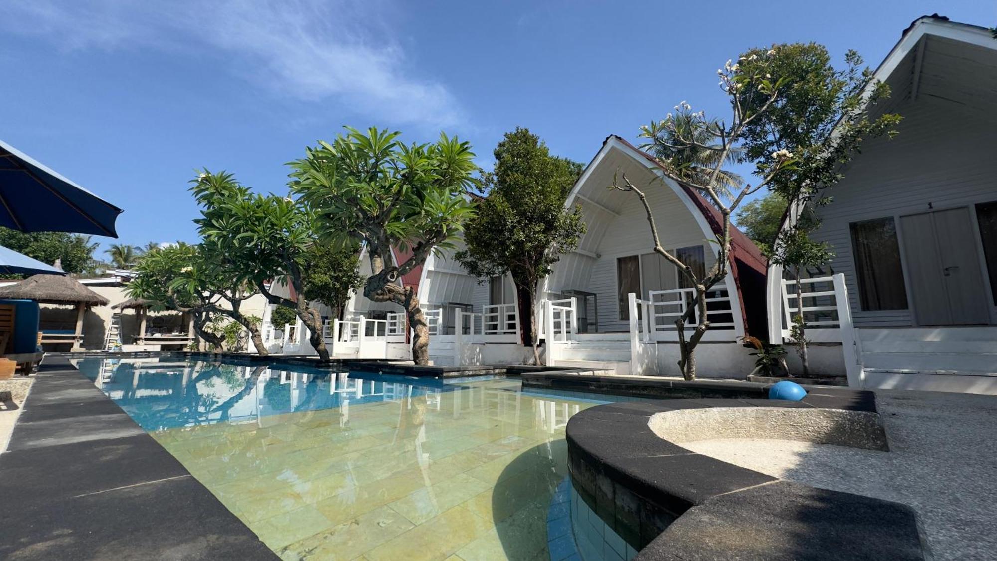 Gili Kulemba Bungalow Gili Trawangan Exteriér fotografie