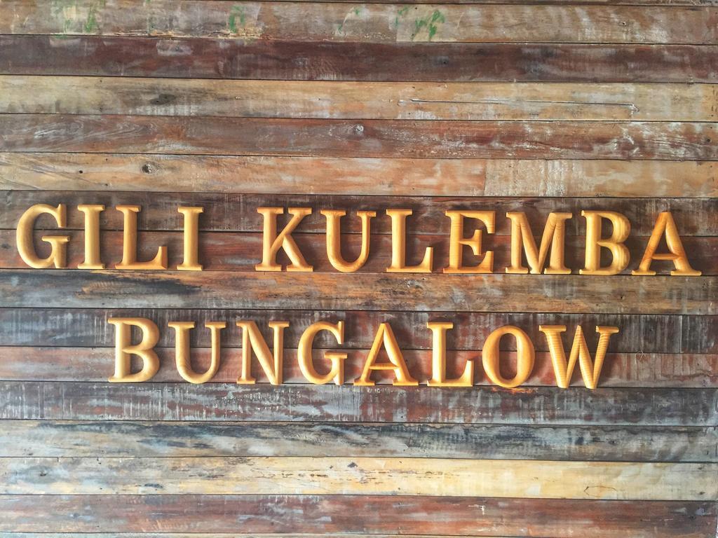 Gili Kulemba Bungalow Gili Trawangan Exteriér fotografie